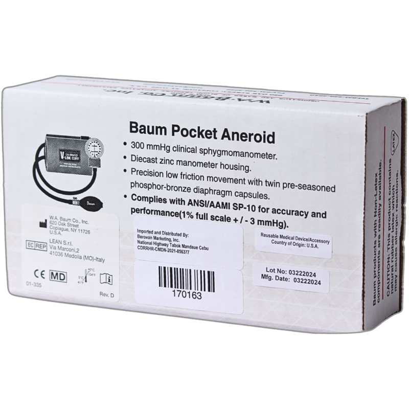 BAUM BP ANEROID SET 1050 170163